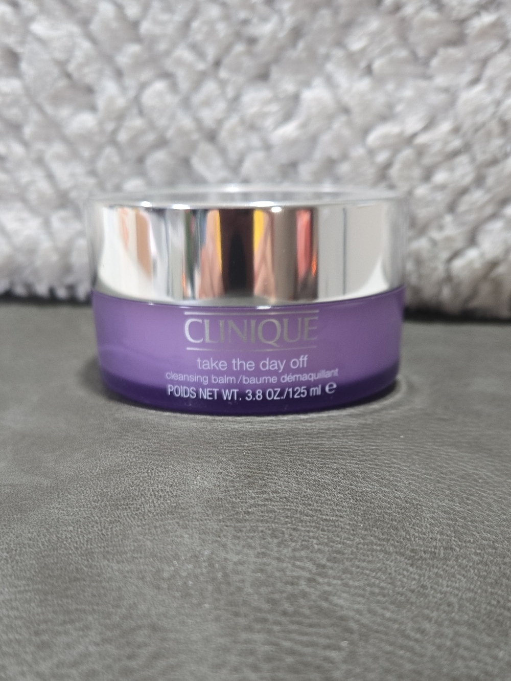 Clinique Take The Day Off Cleansing Balm Jar - Purple & Silver